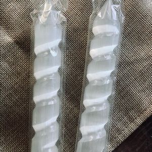 Selenite Spiral Wands